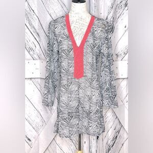 Club Z Collection Sheer Swimsuit Cover Up  Beaded S